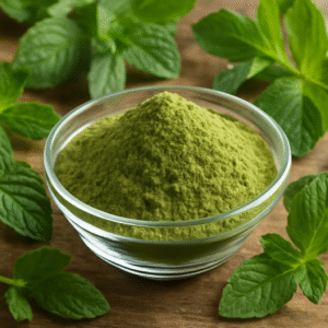 Organic Dried Leaf Mint Powder (Pudina) | 100% Natural, Aromatic & Versatile, Mint powder